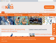 Tablet Screenshot of nass.co.uk