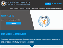 Tablet Screenshot of nass.us